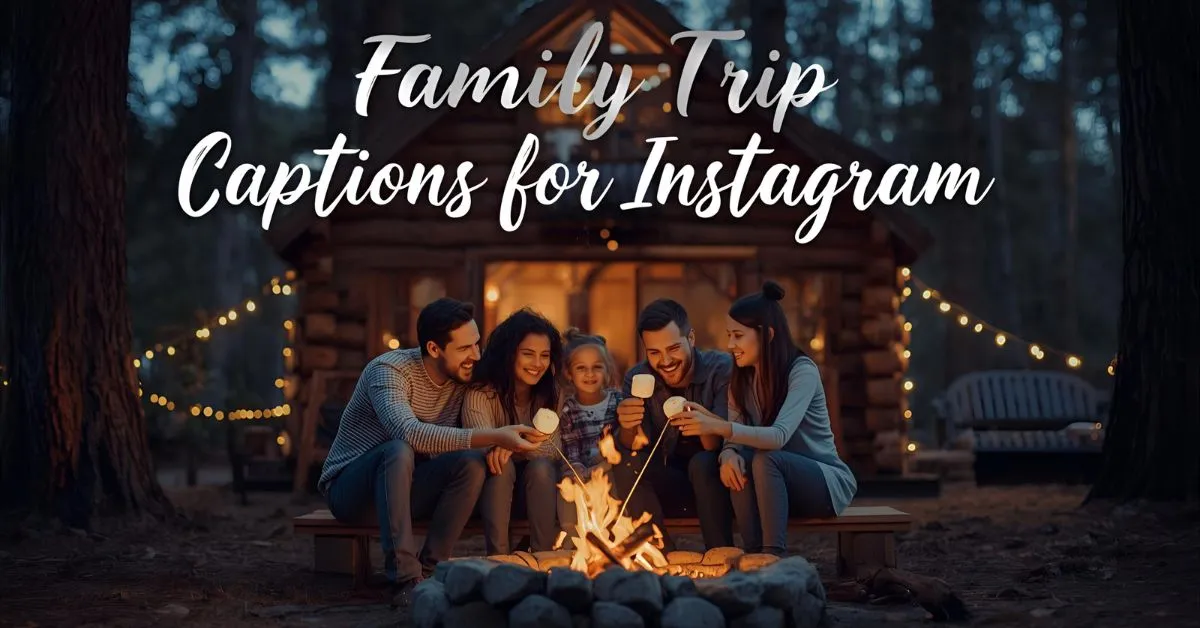 Family Trip Captions for Instagram