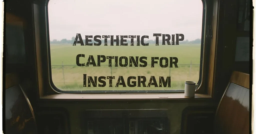 Aesthetic Trip Captions for Instagram