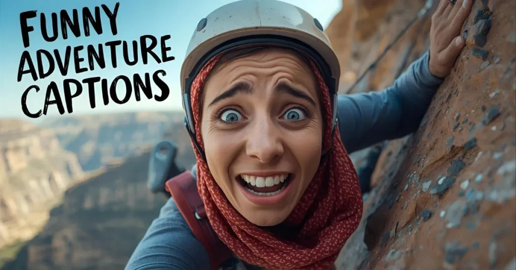 Funny Adventure Captions