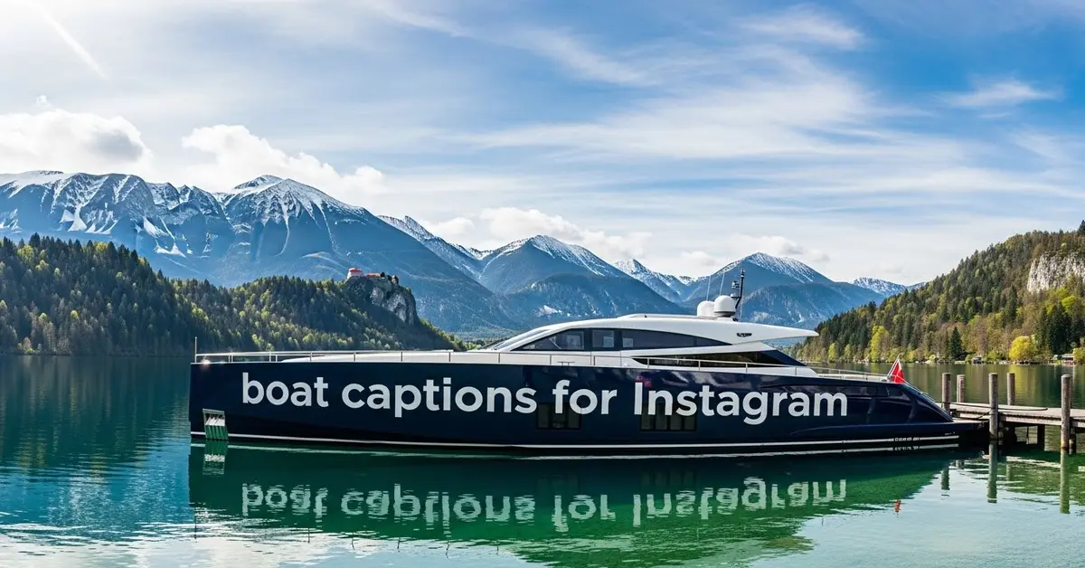Boat Captions For Instagram