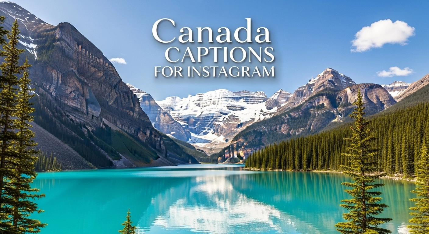 canada captions for instagram