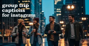 group trip captions for instagram