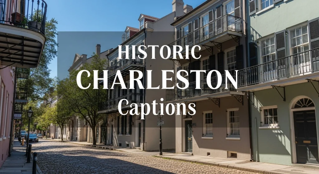 Historic Charleston Captions