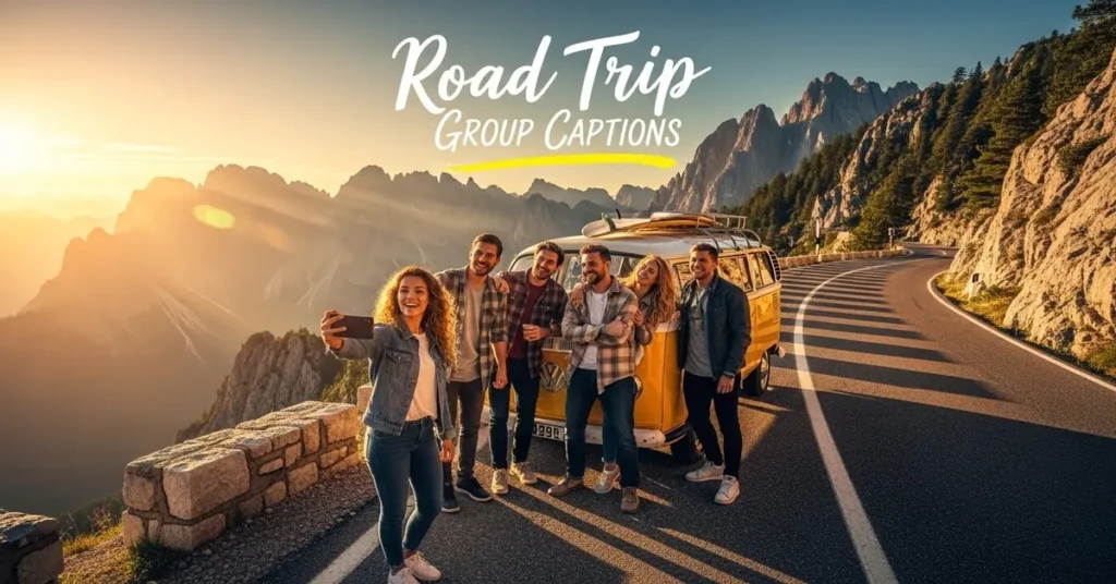 Road Trip Group Captions