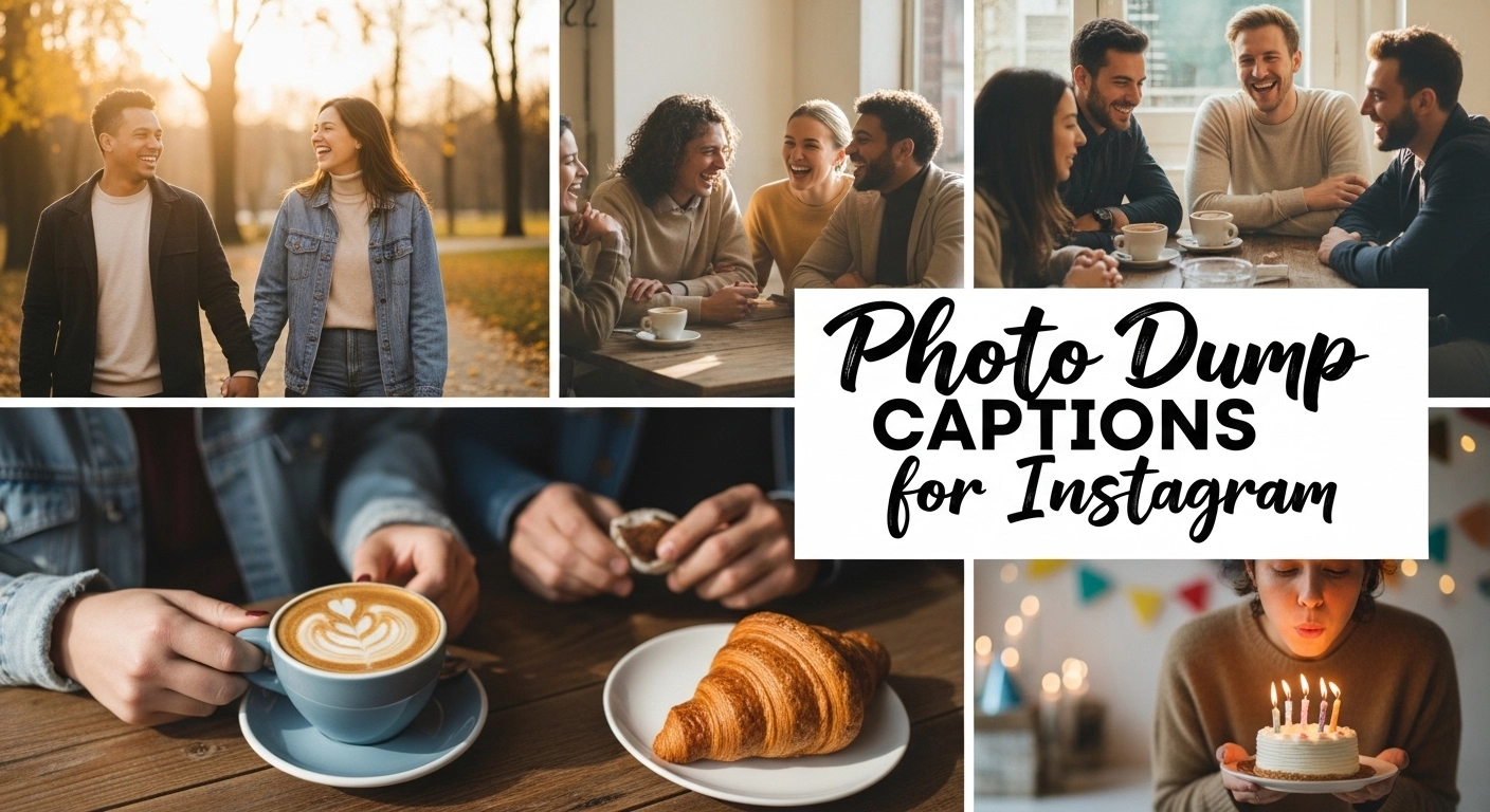 Best Photo Dump Captions for Instagram