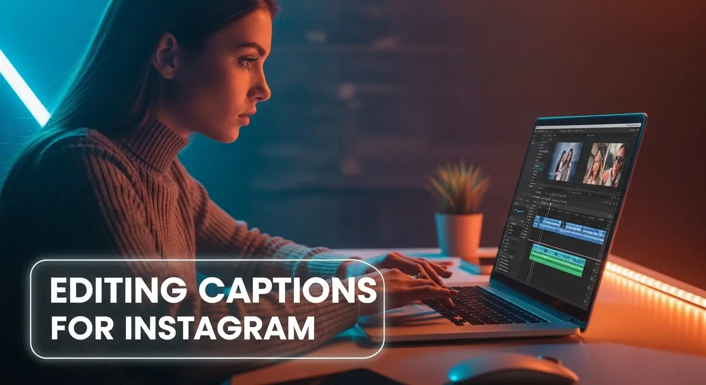 Editing Captions For Instagram