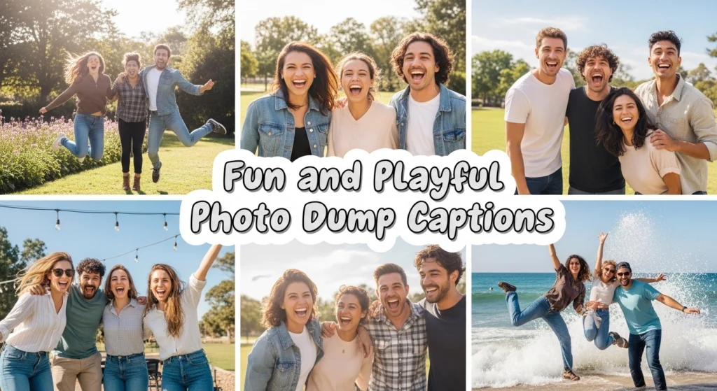Fun and Playful Photo Dump Captions