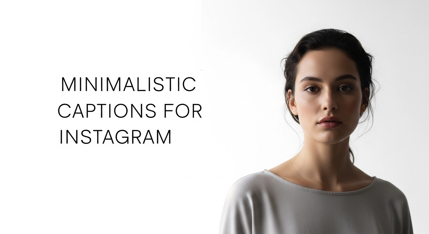 Minimalistic Captions For Instagram