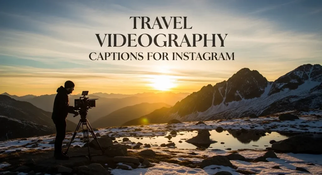 Travel Videography Captions for Instagram