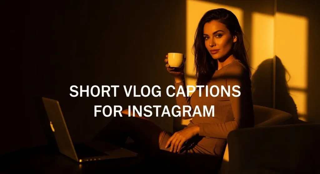Short Vlog Captions for Instagram