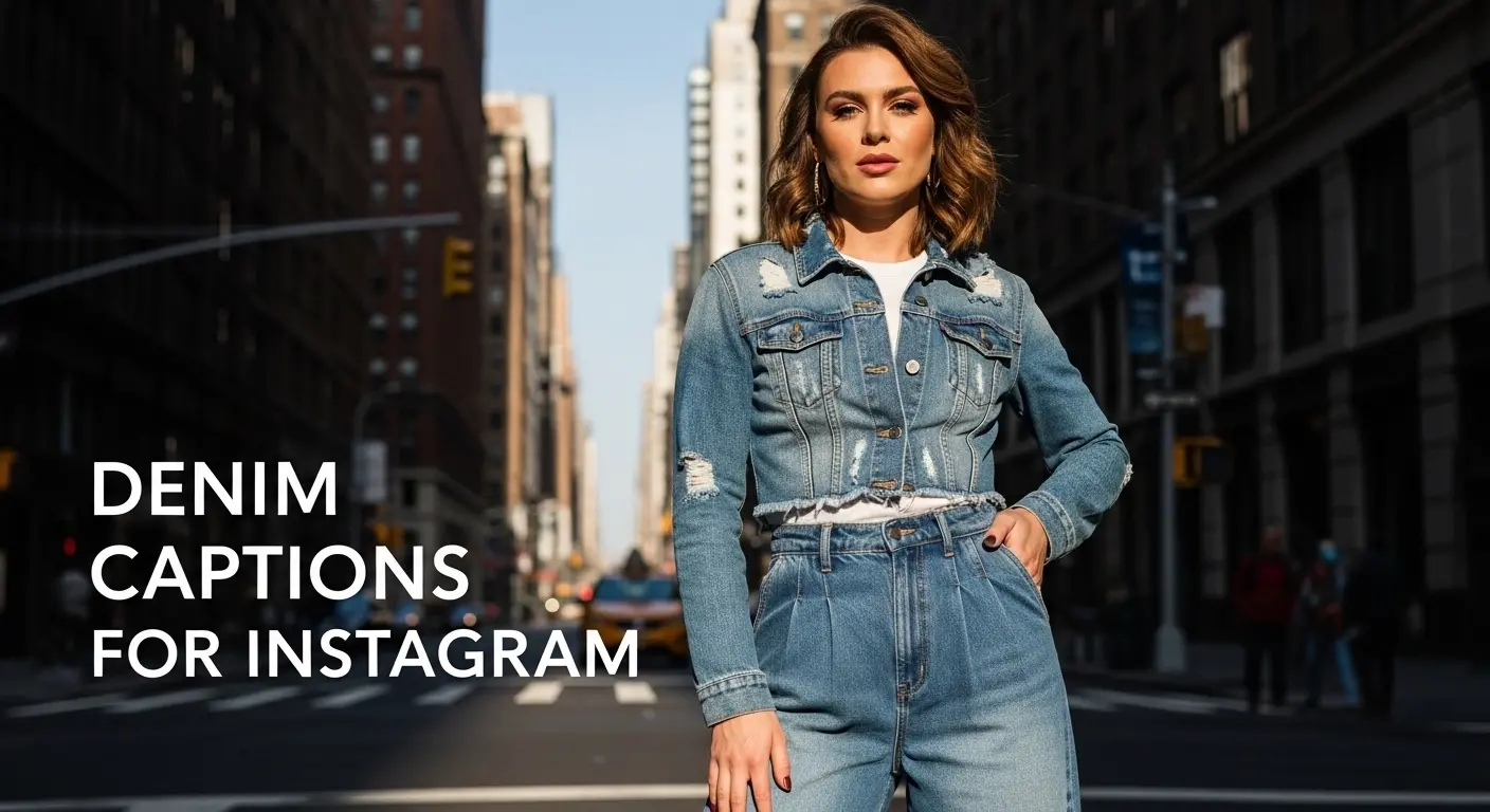 Denim Captions for Instagram