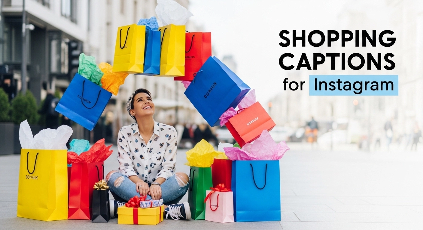 Shopping Captions for Instagram