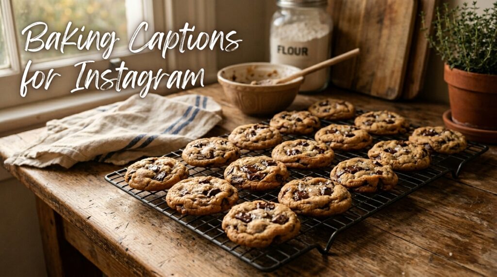 Baking Captions For Instagram 
