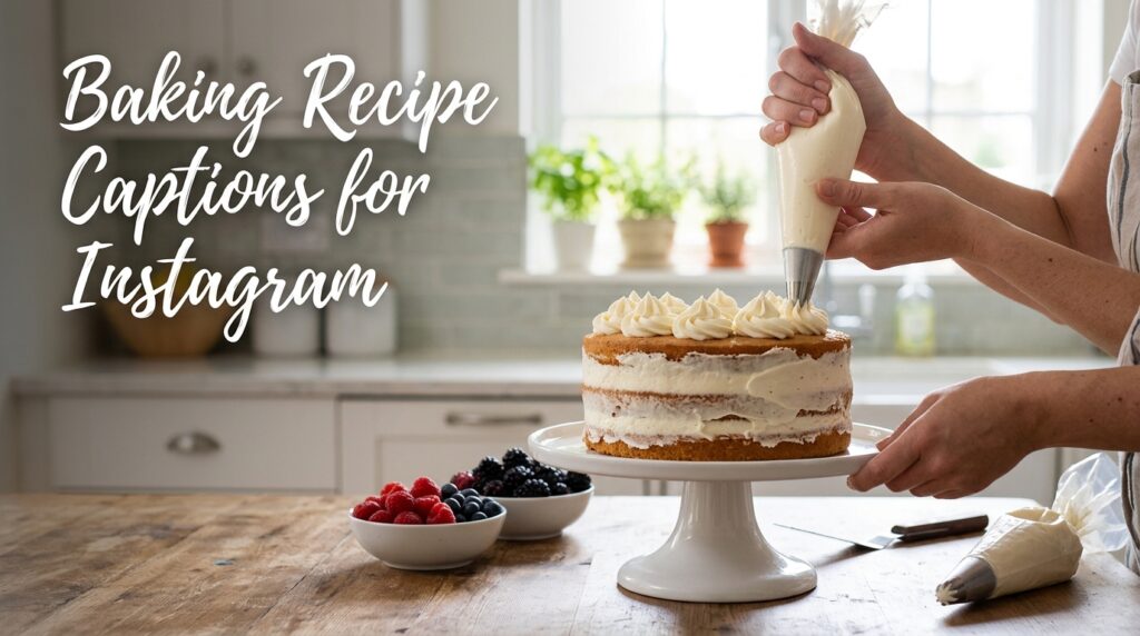 Baking Recipe Captions For Instagram