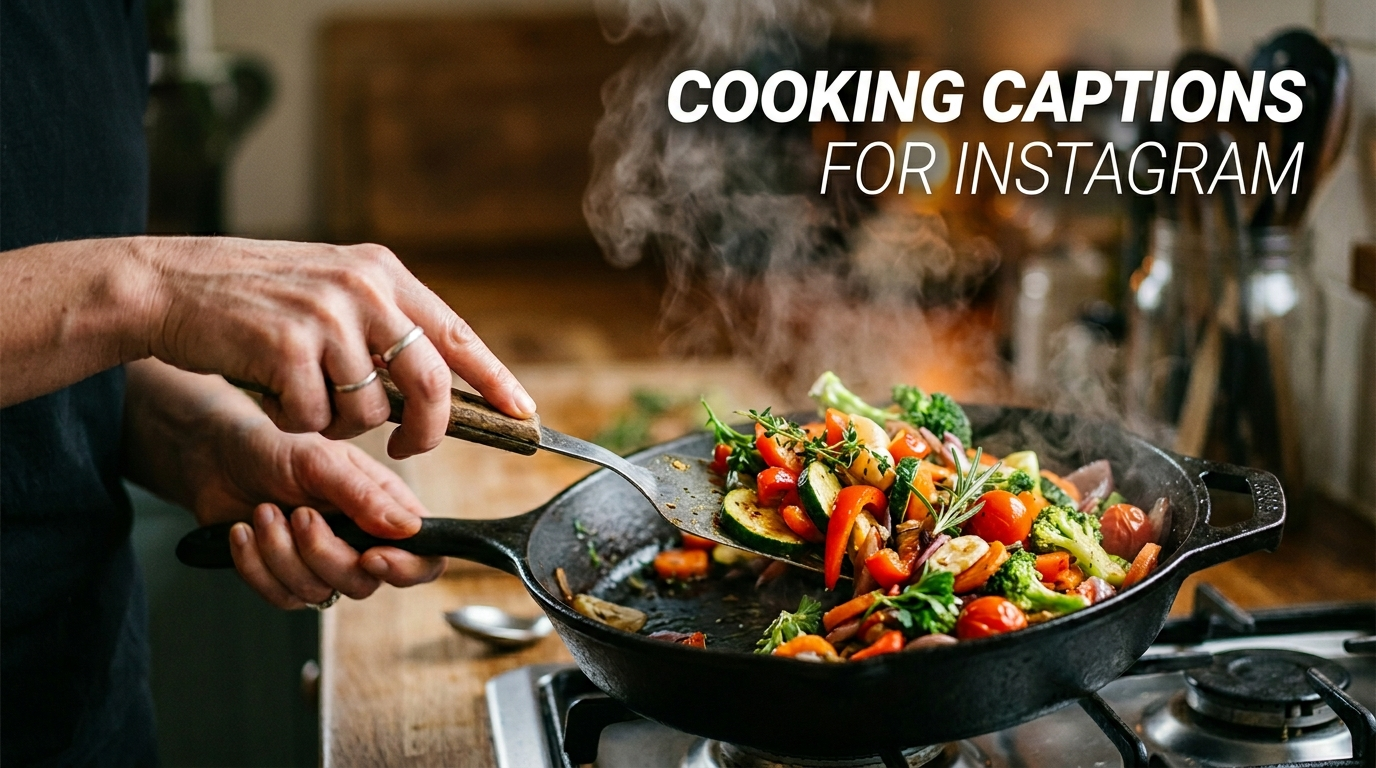Cooking Captions For Instagram