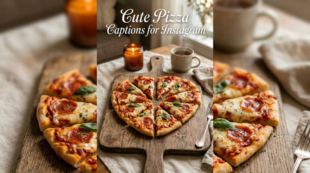 Cute Pizza Captions for Instagram