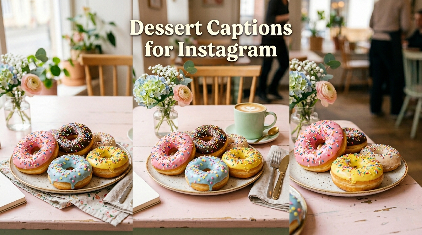 Dessert Captions For Instagram