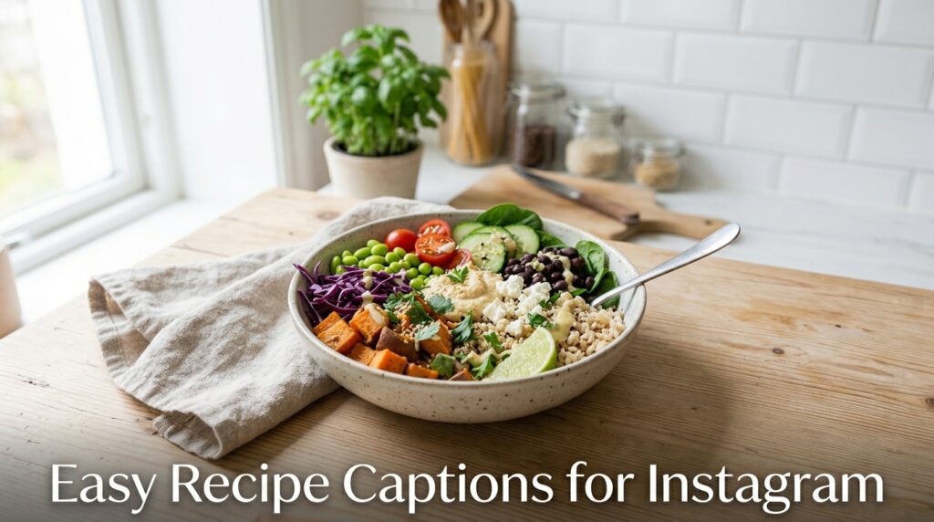 Easy Recipe Captions For Instagram