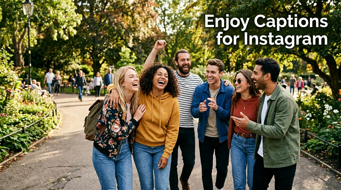 Enjoy Captions For Instagram