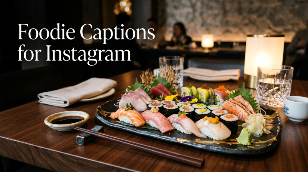 Foodie Captions for Instagram