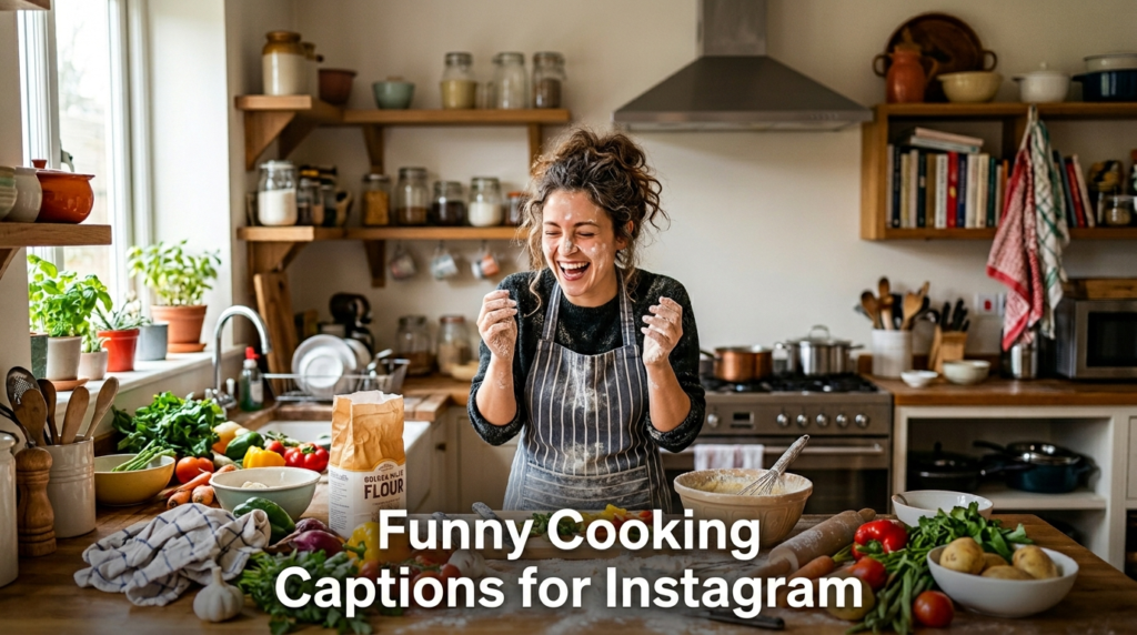 Funny Cooking Captions For Instagram 