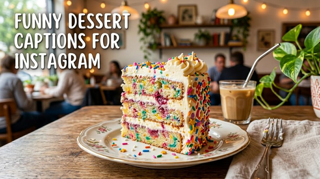 Funny Dessert Captions For Instagram