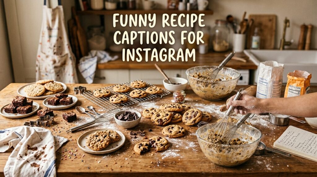 Funny Recipe Captions For Instagram 