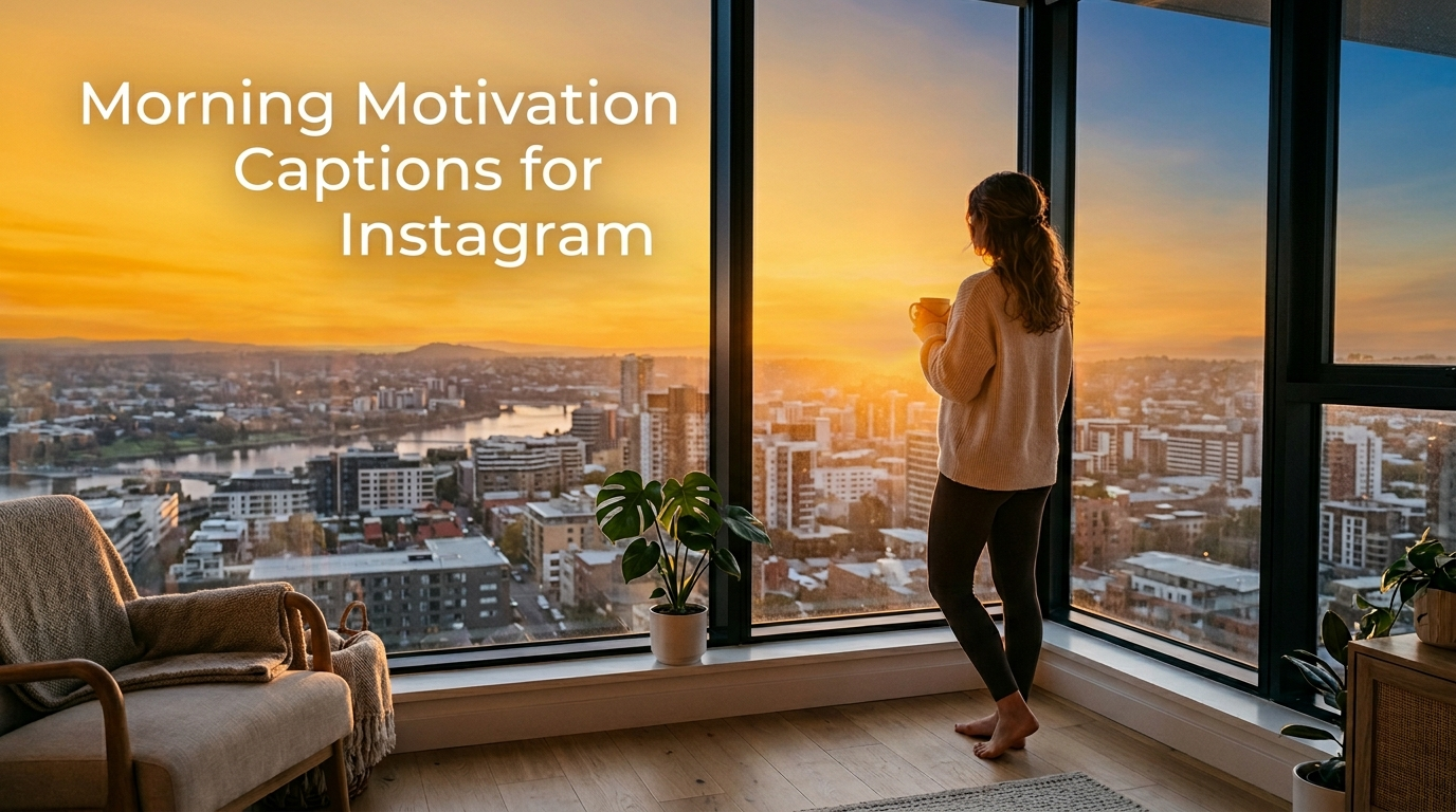 Morning Motivation Captions for Instagram