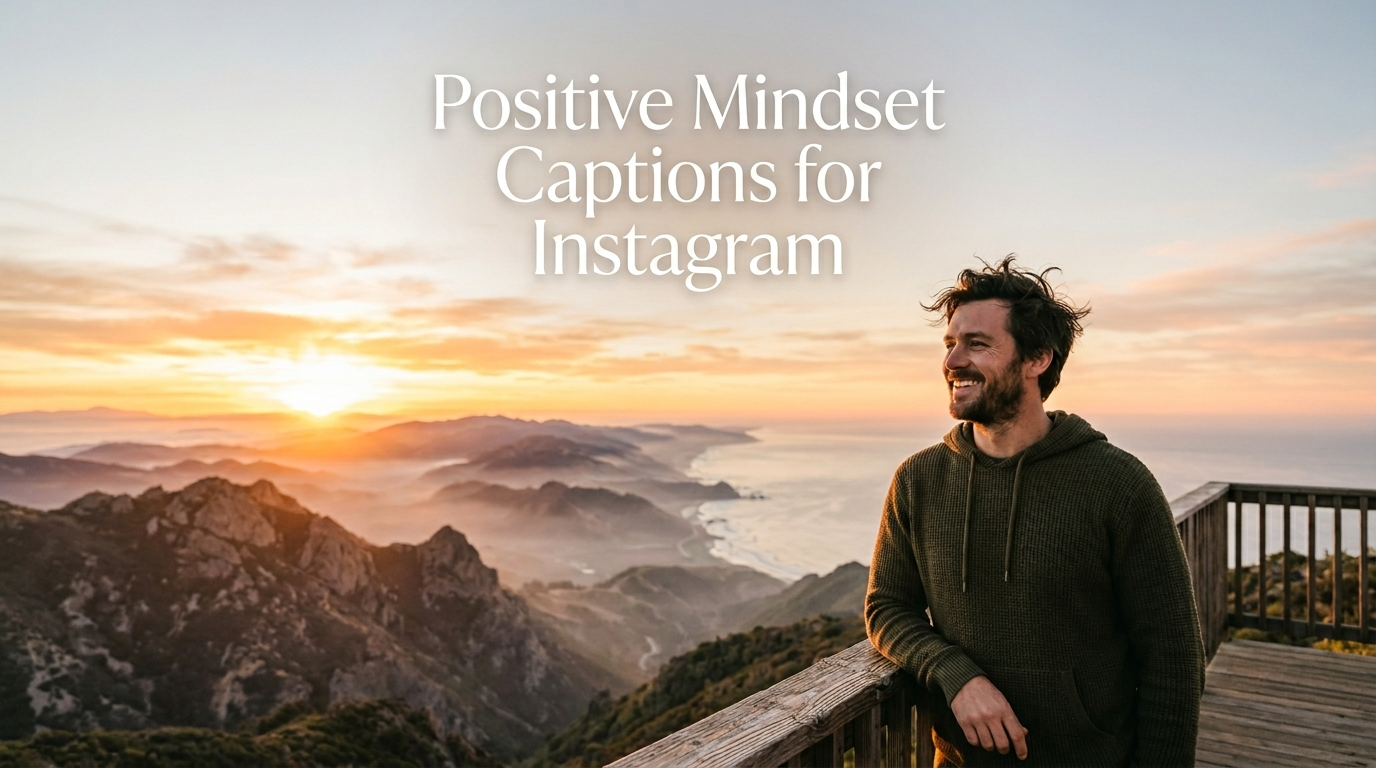 Positive Mindset Captions For Instagram