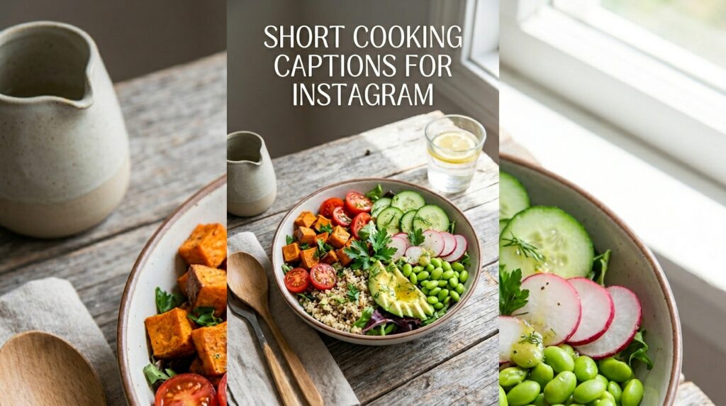 Short Cooking Captions For Instagram 