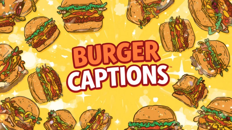 Burger Captions for Instagram