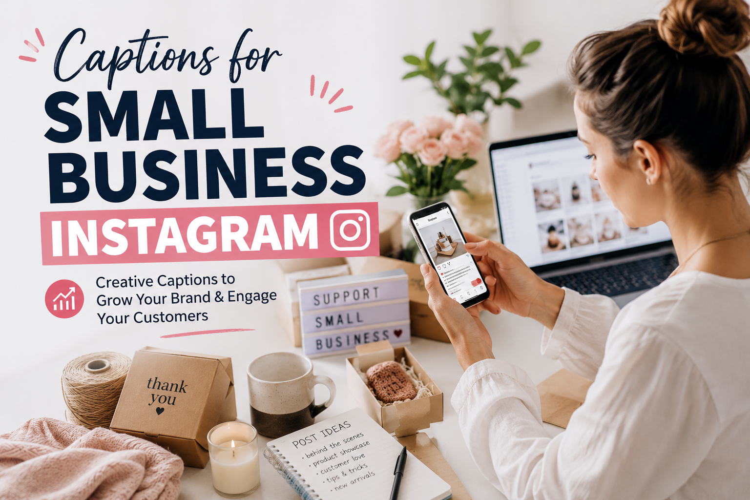 Short Instagram Captions for Online Business