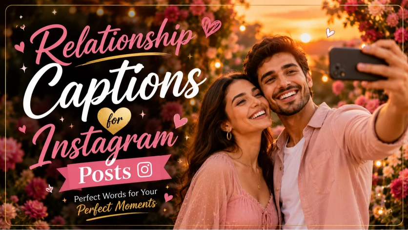 💕 Relationship Captions for Instagram Posts
