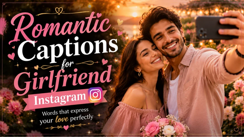 💖 Romantic Captions for Girlfriend Instagram