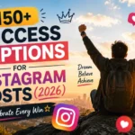 Success Captions for Instagram Posts