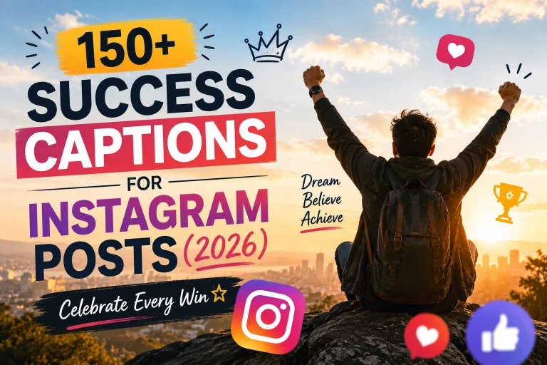 Success Captions for Instagram Posts