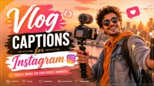 Vlog Captions for Instagram